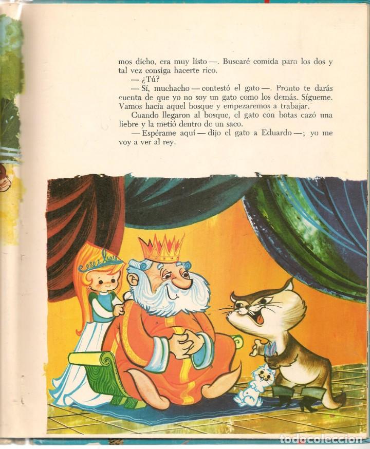 Libros de segunda mano: EL GATO CON BOTAS. CUENTOS CL&Aacute;SICOS TORAY, 1976.(B/A18) - Foto 4