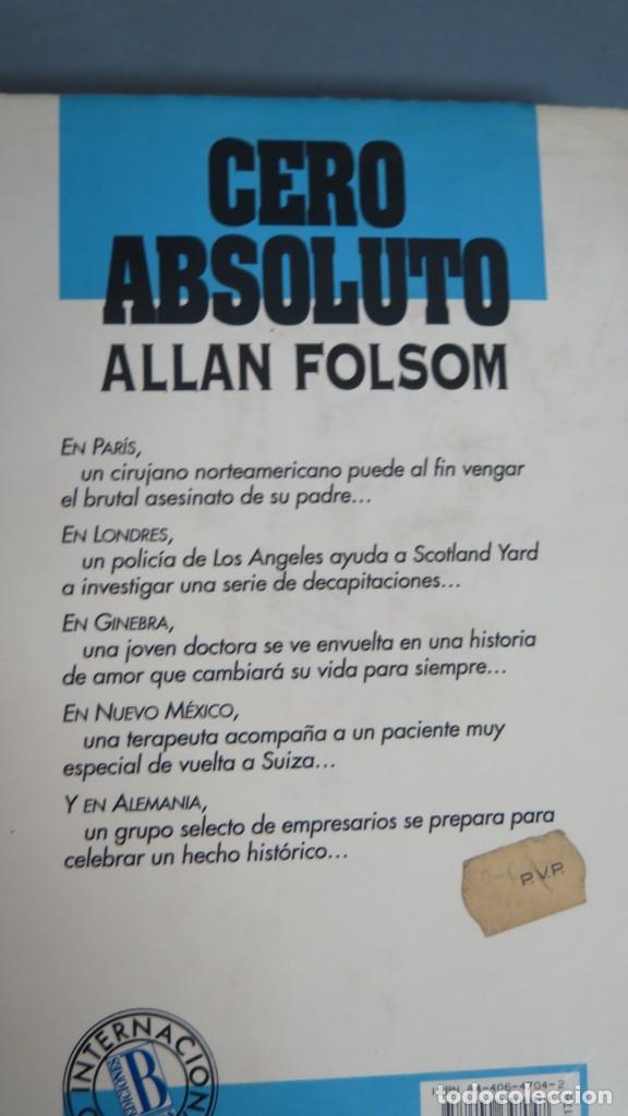 Libros de segunda mano: CERO ABSOLUTO. FOLSOM - Foto 2