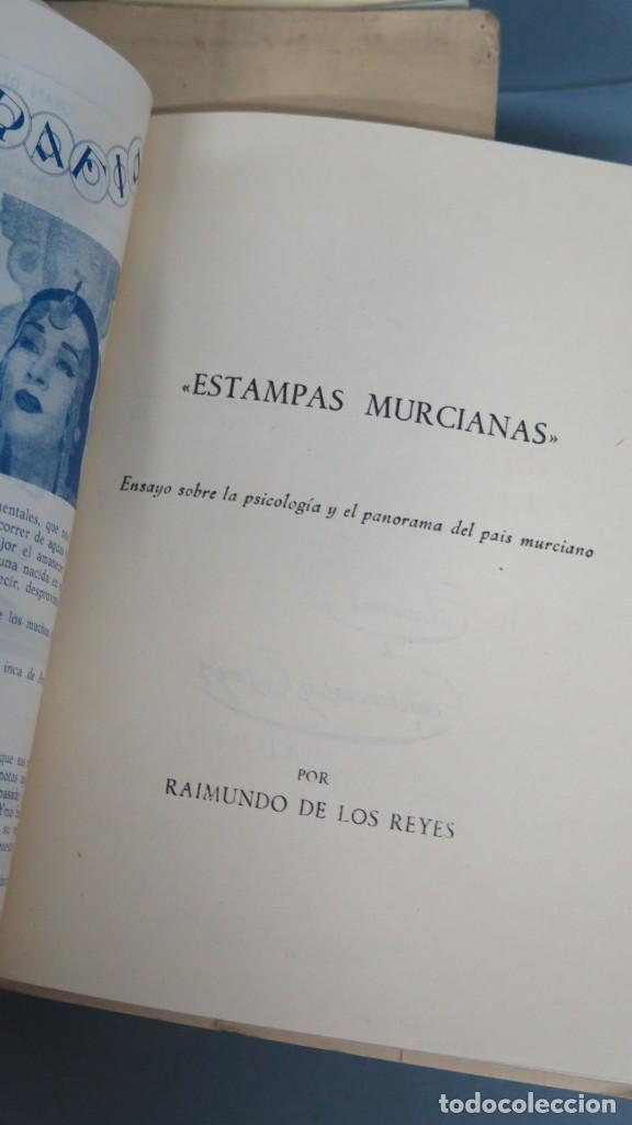 Libros de segunda mano: ESTAMPAS MURCIANAS. RAIMUNDO DE LOS REYES - Foto 2