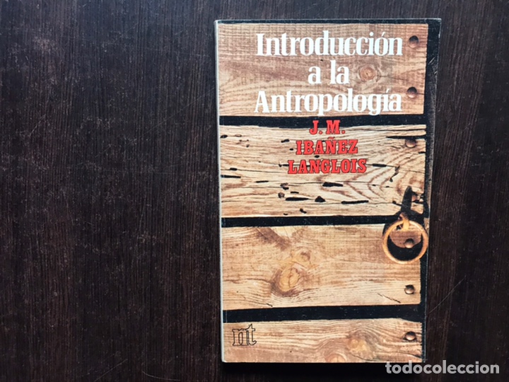 Libros de segunda mano: Introducci&oacute;n a la antropolog&iacute;a. J. M. Ib&aacute;&ntilde;ez - Foto 1