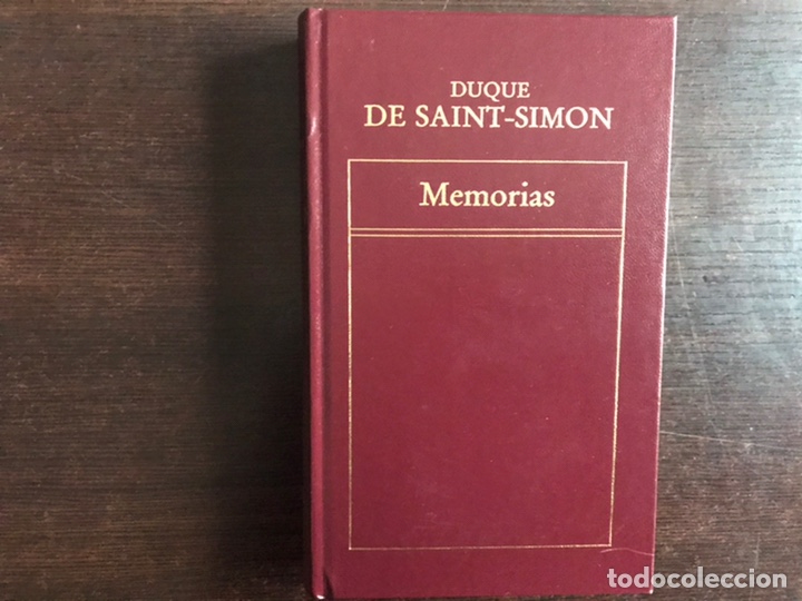 Libros de segunda mano: Memorias. Duque de Saint Sim&oacute;n - Foto 1