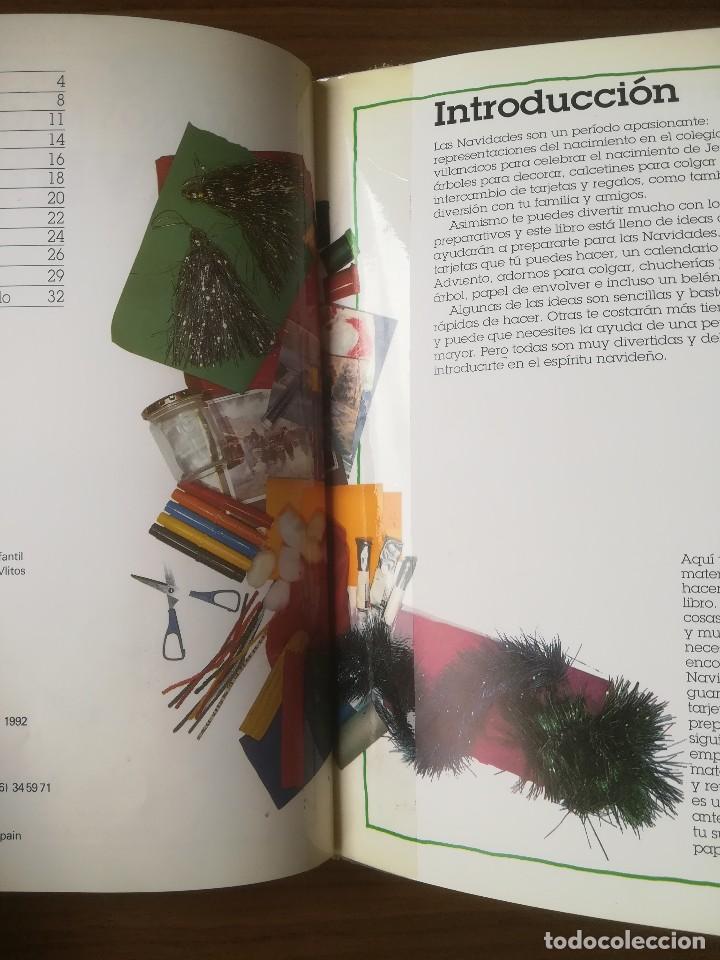 Libros de segunda mano: MANOS MAGICAS NAVIDAD EDELVIVES 1992 - Foto 3