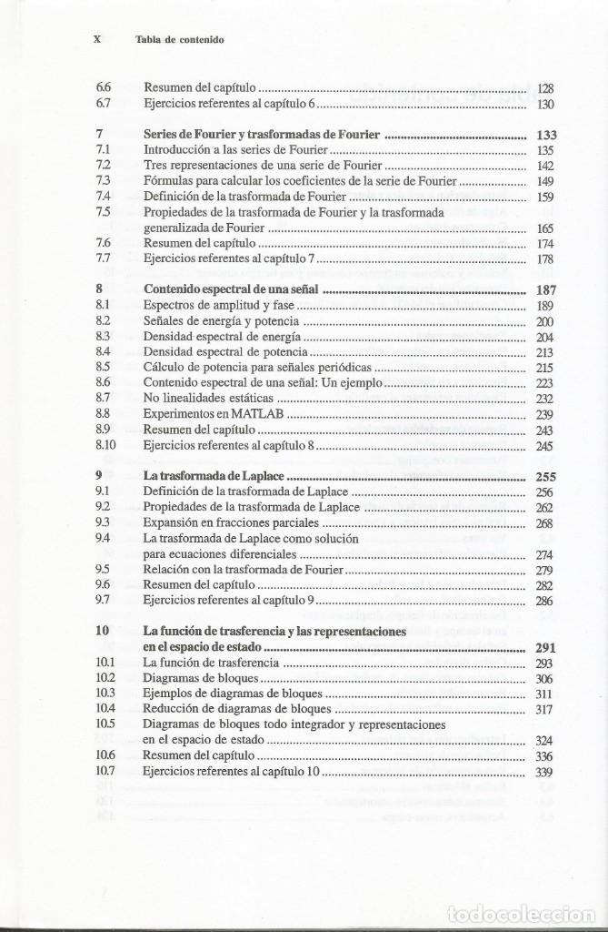 Libros de segunda mano: Introducci&oacute;n a las se&ntilde;ales y los sistemas. D. K. Lindner. - Foto 4