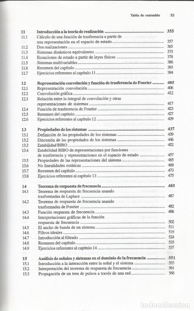 Libros de segunda mano: Introducci&oacute;n a las se&ntilde;ales y los sistemas. D. K. Lindner. - Foto 6