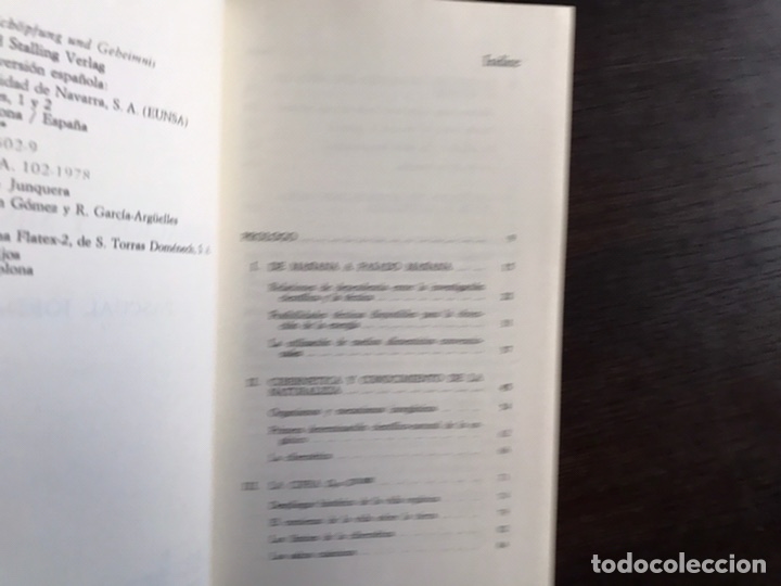 Libros de segunda mano: Creaci&oacute;n y misterio. Pascual Jord&aacute;n - Foto 3