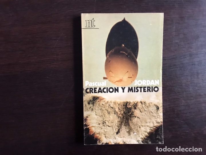 Libros de segunda mano: Creaci&oacute;n y misterio. Pascual Jord&aacute;n - Foto 1