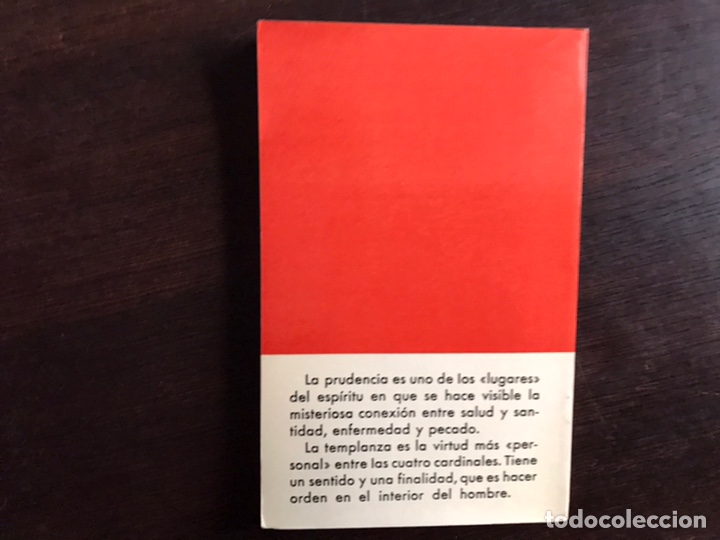 Libros de segunda mano: Prudencia y templanza. Josef Pieper. Rialp. Dif&iacute;cil - Foto 2