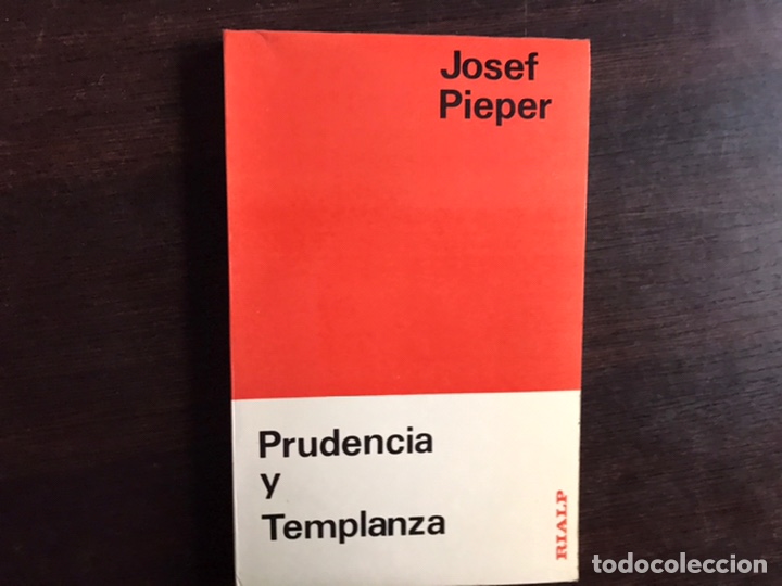 Libros de segunda mano: Prudencia y templanza. Josef Pieper. Rialp. Dif&iacute;cil - Foto 1