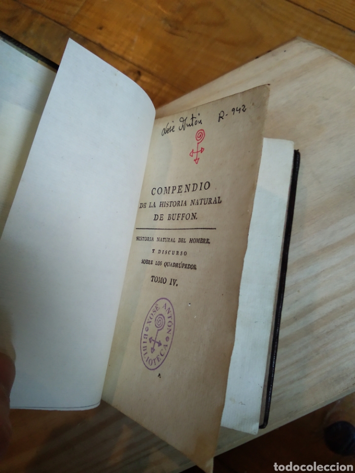 Libros de segunda mano: COMPENDIO DE LA HISTORIA NATURAL DE BUFFON. TOMO IV #3544 - Foto 4