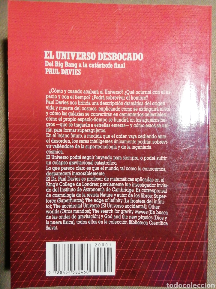 Libros de segunda mano: EL UNIVERSO DESBOCADO. PAUL DAVIES - Foto 2