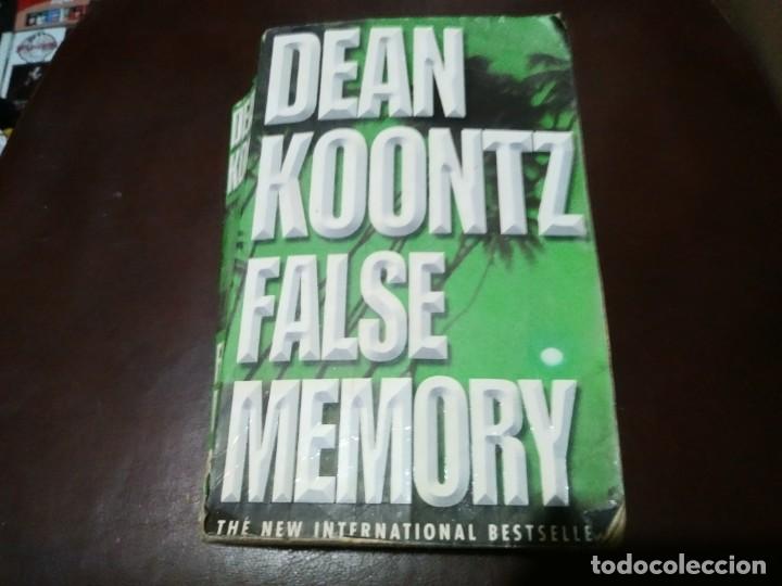 Libros de segunda mano: Libro DEAN KOONTZ FALSE MEMORY - Foto 1