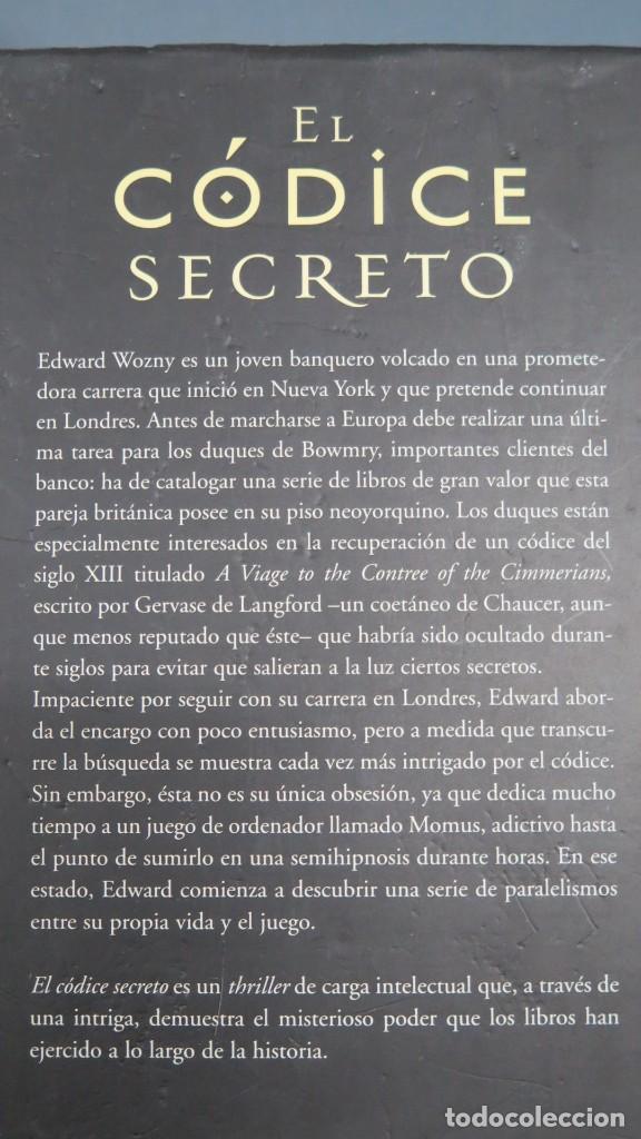 Libros de segunda mano: EL C&Oacute;DICE SECRETO. LEV GROSSMAN - Foto 2