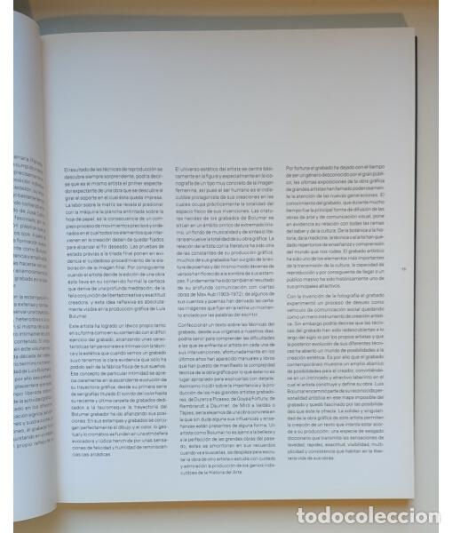 Libros de segunda mano: LUIS BOLUMAR. OBRA GR&Aacute;FICA. BOLUMAR, Luis. Bancaja. 2002. - Foto 3