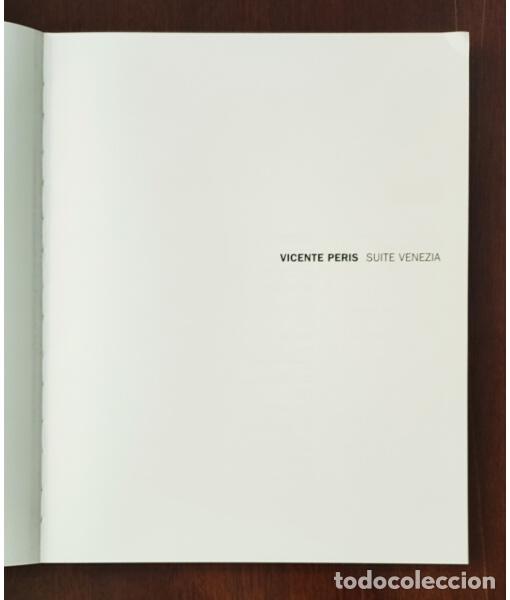 Libros de segunda mano: SUITE VENEZIA. PERIS, Vicente. Bancaja. 2003. - Foto 2