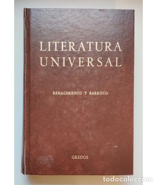 Libros de segunda mano: RENACIMIENTO Y BARROCO. BUCK, August . Gredos. 1982. - Foto 1