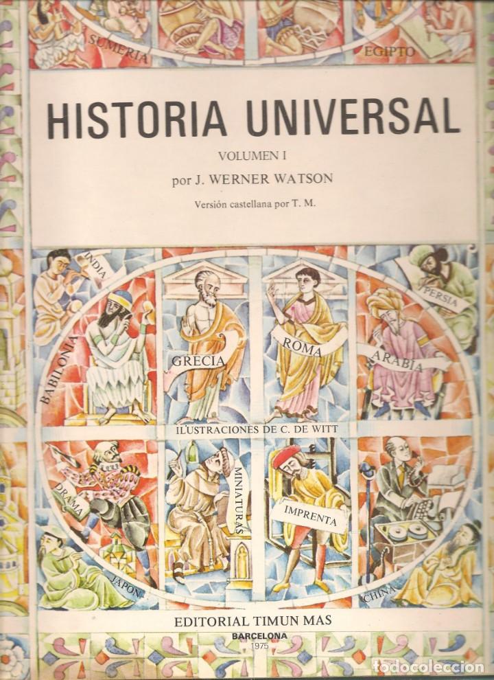 Historia Universal. Volumen I. Enciclopedia En - Comprar En ...