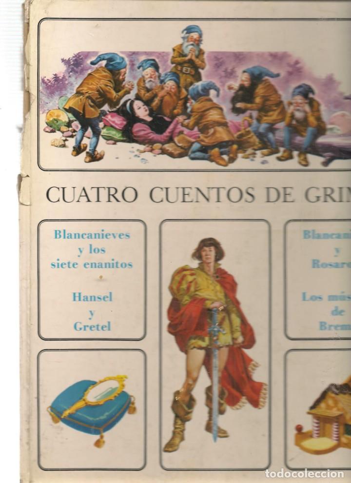 Libros de segunda mano: CUATRO CUENTOS DE GRIMM. EDITORIAL TIMUN MAS, 1972. (B/A19) - Foto 1
