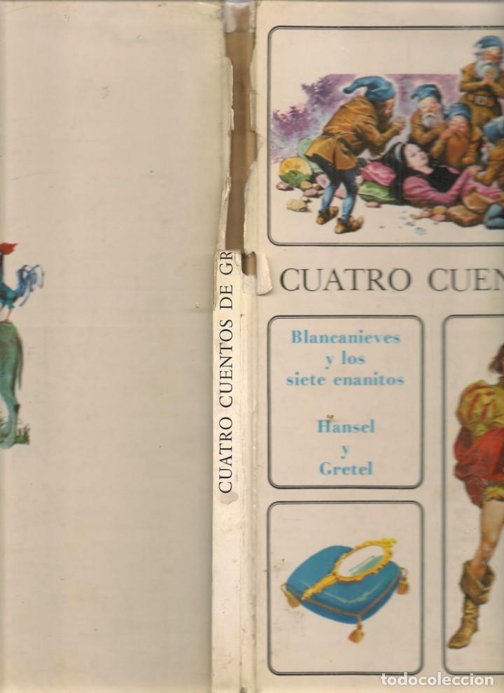 Libros de segunda mano: CUATRO CUENTOS DE GRIMM. EDITORIAL TIMUN MAS, 1972. (B/A19) - Foto 3
