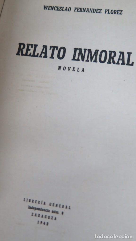 Libros de segunda mano: RELATO INMORTAL. FLOREZ - Foto 3