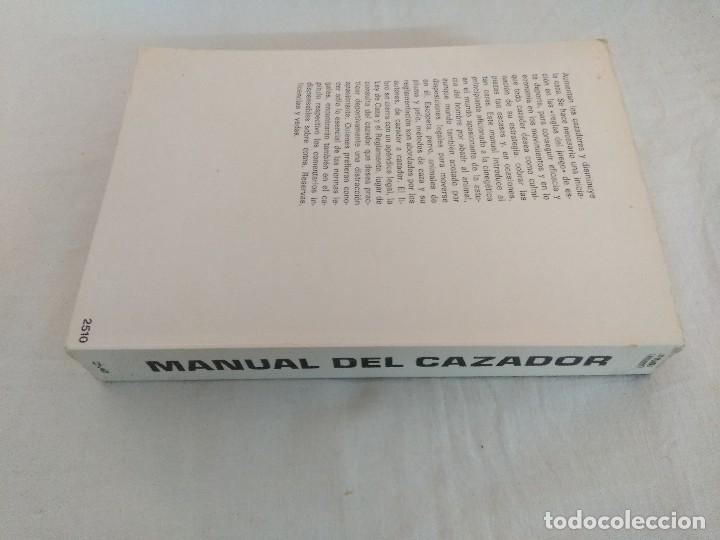Libros de segunda mano: LIBRO/MANUAL DEL CAZADOR/VECCHI. - Foto 5
