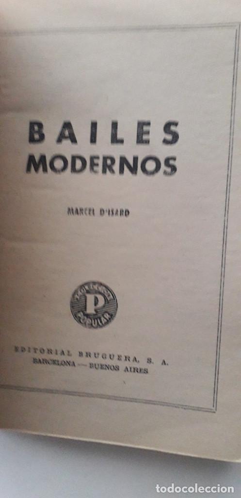 Libros de segunda mano: BAILES MODERNO - MARCEL D&acute;ISARD (BRUGUERA 1955) - Foto 4