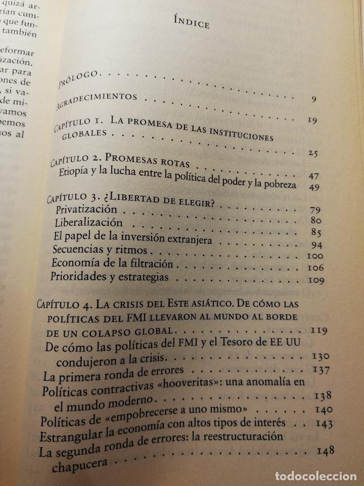 Libros de segunda mano: EL MALESTAR EN LA GLOBALIZACI&Oacute;N (JOSEPH E. STIGLITZ) - Foto 3