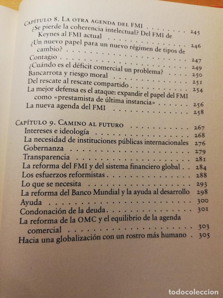 Libros de segunda mano: EL MALESTAR EN LA GLOBALIZACI&Oacute;N (JOSEPH E. STIGLITZ) - Foto 5