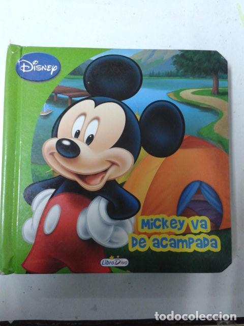 Libros de segunda mano: MICKEY VA DE ACAMPADA. DISNEY. LIBRODIVO - Foto 1