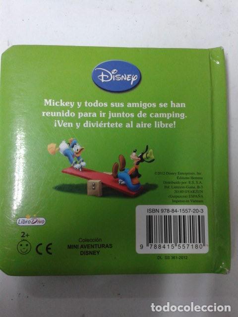 Libros de segunda mano: MICKEY VA DE ACAMPADA. DISNEY. LIBRODIVO - Foto 2