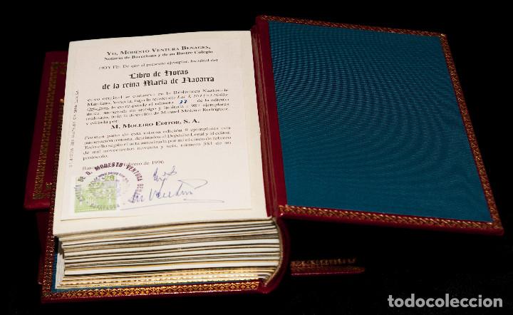 Libros de segunda mano: Libro de las Horas de Mar&iacute;a de Navarra - Ed. Moleiro - Foto 1