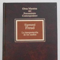 Livres d'occasion: LA INTERPRETACIÓN DE LOS SUEÑOS - SIGMUND FREUD - PLANETA (TAPA DURA). Lote 188748362