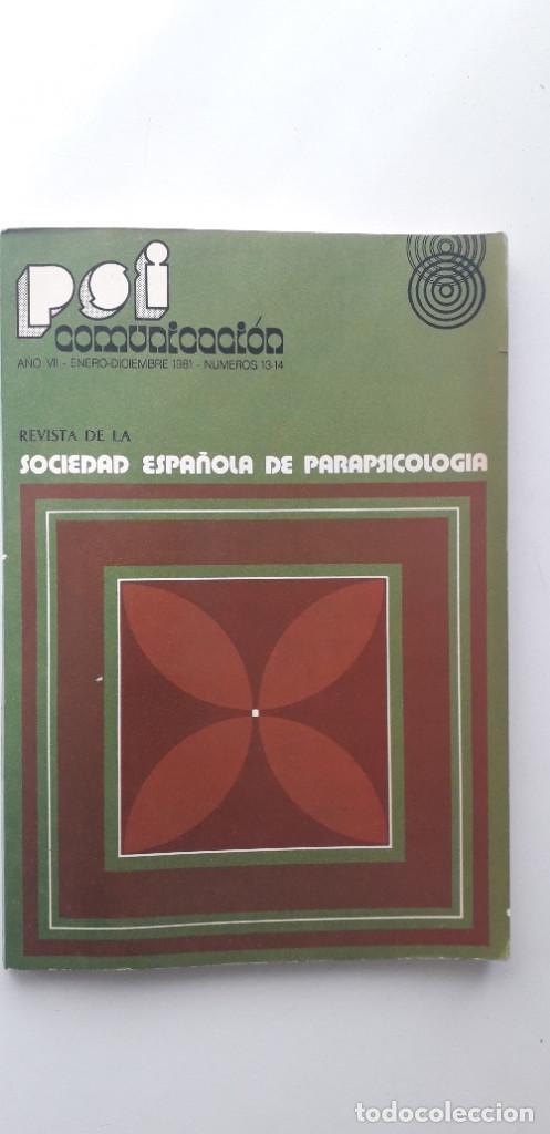 Second hand books: PSI REVISTA SOCIEDAD ESPA&Ntilde;OLA DE PARAPSICOLOG&Iacute;A N&ordf; 13 y 14 (ENERO-DICIEMBRE 1981)