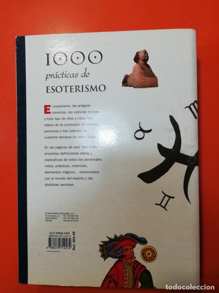 Libros de segunda mano: 1.000 Pr&aacute;cticas de Esoterismo - Foto 2