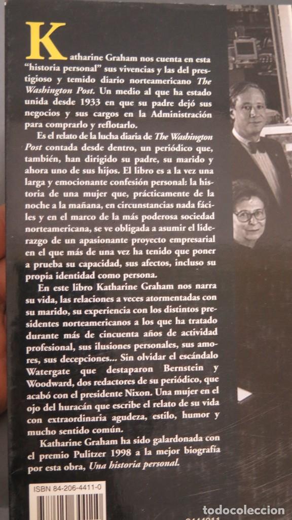 Libros de segunda mano: UNA HISTORIA PERSONAL. GRAHAM - Foto 2