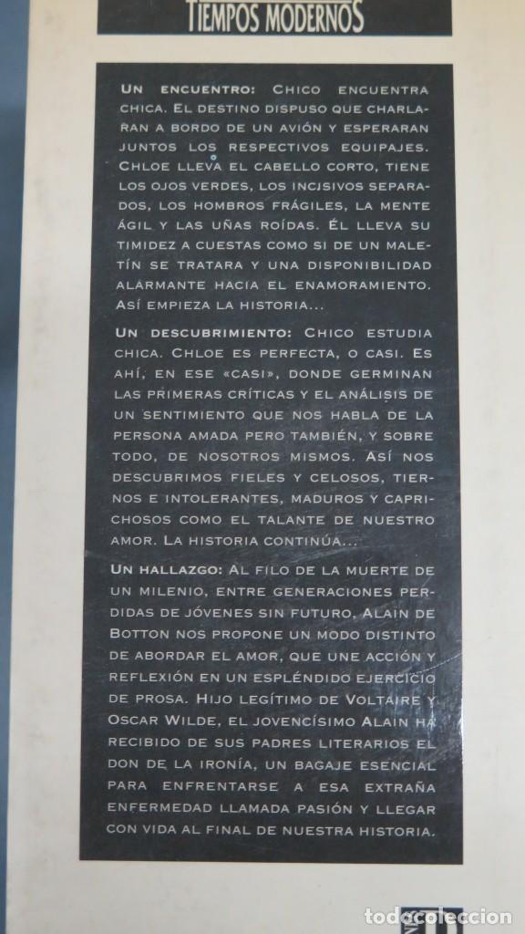 Libros de segunda mano: DEL AMOR. DE BOTTON - Foto 2