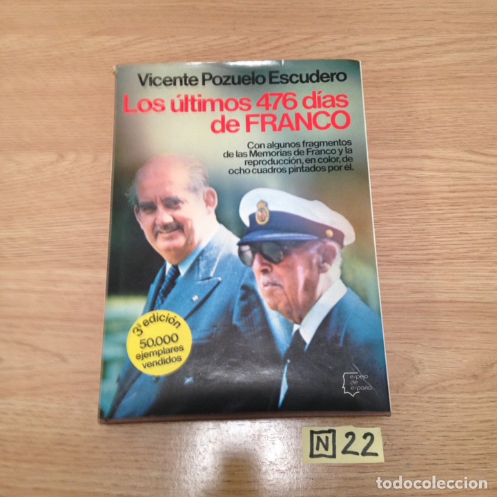 Libros de segunda mano: Los &uacute;ltimos 476 d&iacute;as de franco - Foto 1