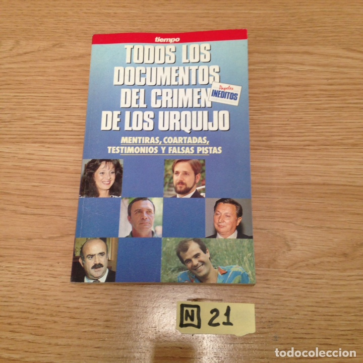 Libros de segunda mano: Todos los documentos del crimen de los Urquijo - Foto 1