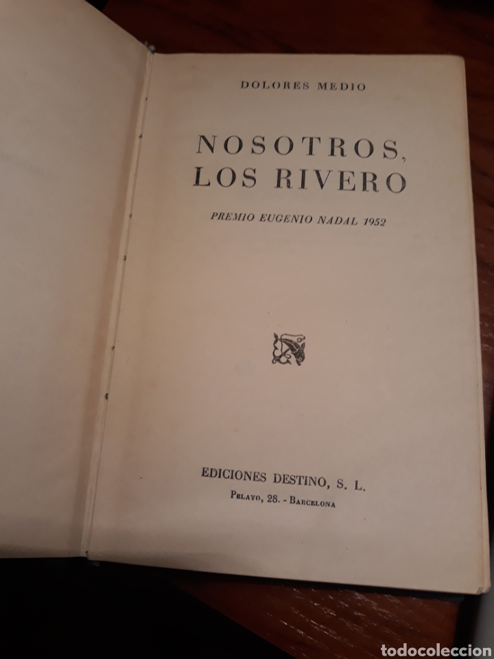 Libros de segunda mano: NOSOTROS LOS RIVERO - DOLORES MEDIO - Foto 3