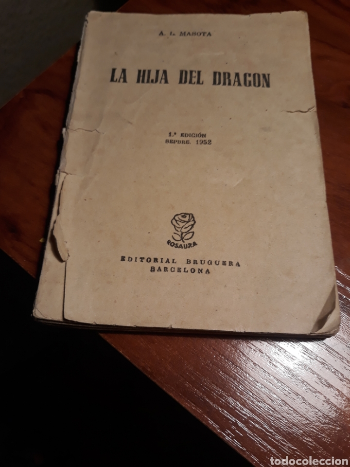 Libros de segunda mano: LA HIJA DEL DRAGON , A.L. MASOTA - Foto 1