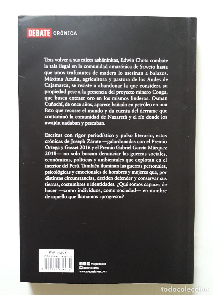 Libros de segunda mano: JOSEPH Z&Aacute;RATE / GUERRAS DEL INTERIOR / DEBATE 2019 (1&ordf; EDICI&Oacute;N) - Foto 2