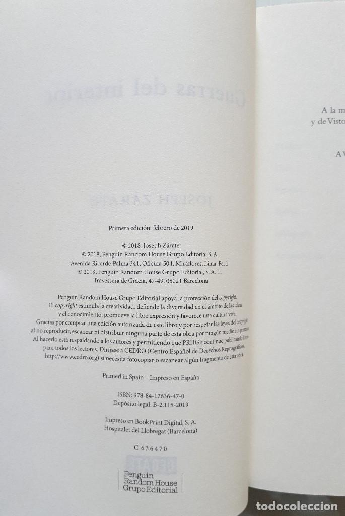 Libros de segunda mano: JOSEPH Z&Aacute;RATE / GUERRAS DEL INTERIOR / DEBATE 2019 (1&ordf; EDICI&Oacute;N) - Foto 7