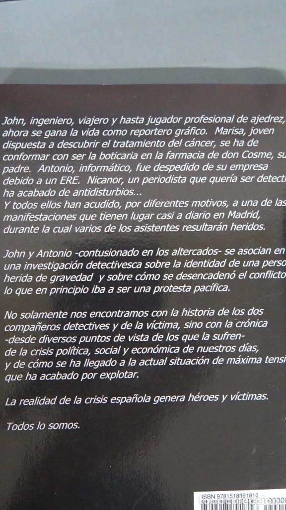 Libros de segunda mano: EL EFECTO ANTHONY MILES. RAFAEL DE LA TORRE. CON DEDICATORIA AUTOGRAFA DEL AUTOR - Foto 2