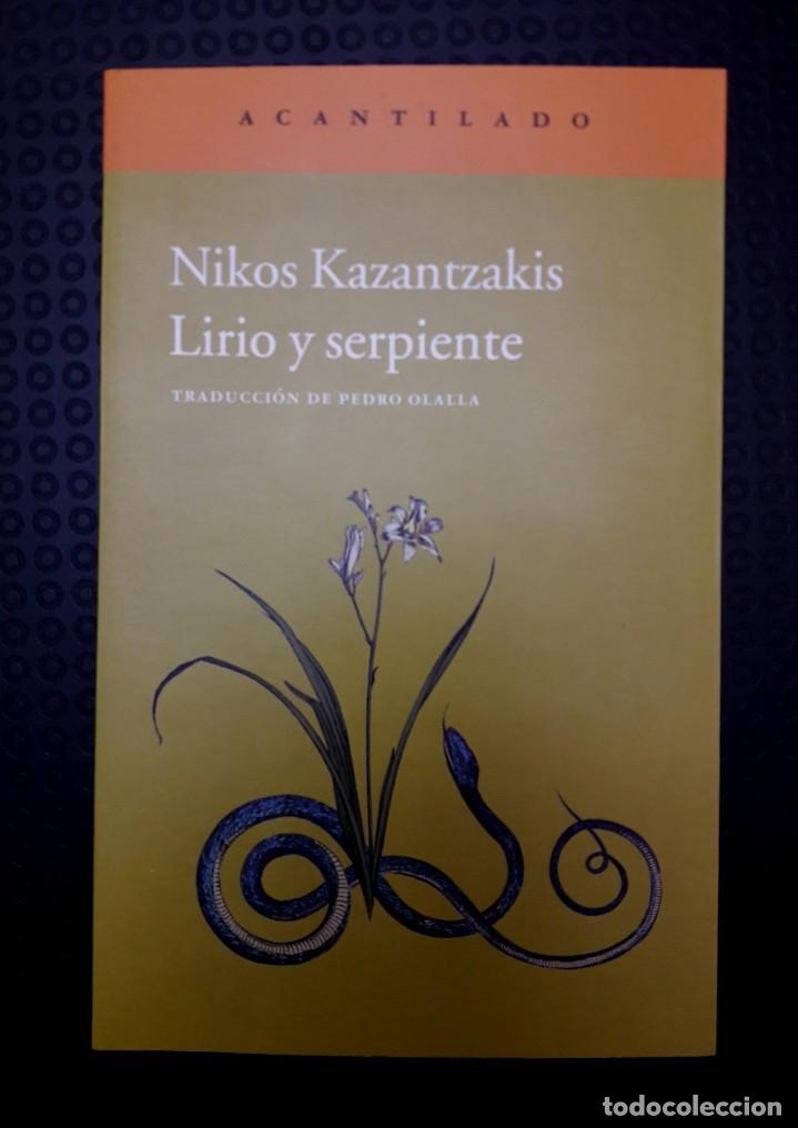 Libros de segunda mano: NIKOS KAZANTZAKIS - LIRIO Y SERPIENTE - Foto 1