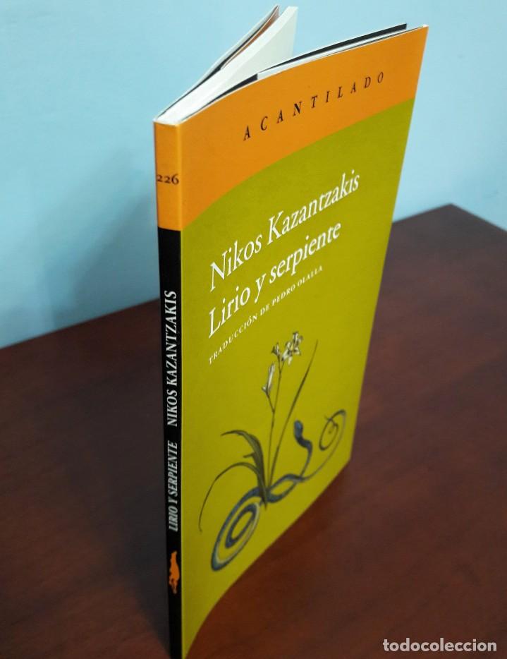 Libros de segunda mano: NIKOS KAZANTZAKIS - LIRIO Y SERPIENTE - Foto 3