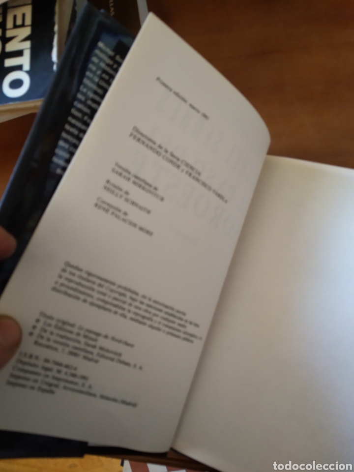 Libros de segunda mano: MICHEL SERRES. El PASO DEL NOROESTE. #3440 - Foto 3
