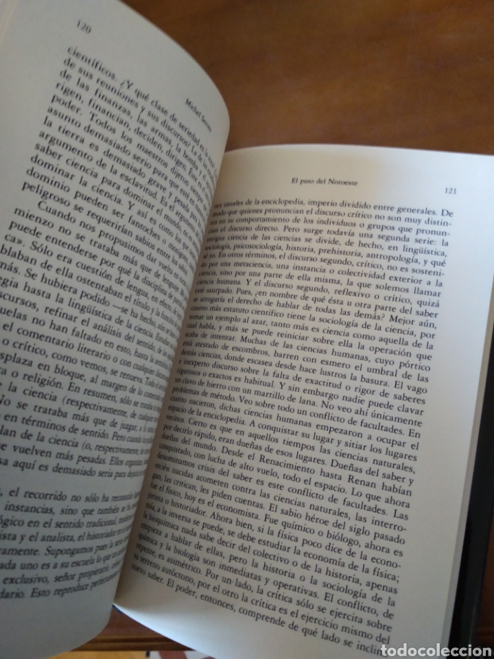 Libros de segunda mano: MICHEL SERRES. El PASO DEL NOROESTE. #3440 - Foto 6