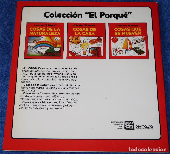 Libros de segunda mano: Cosas que se mueven - Colecci&oacute;n El Porqu&eacute; - PLESA - Ediciones SM - Foto 5