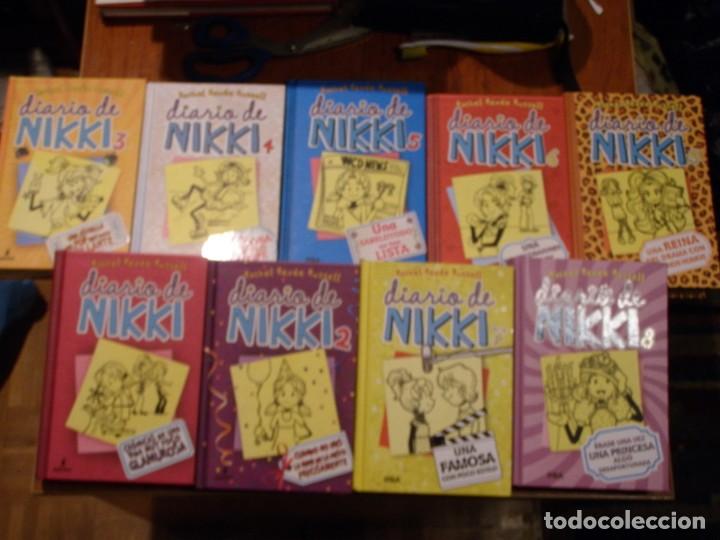 Libros de segunda mano: LOTE DE 9 LIBROS EL DIARIO DE NIKKI - Foto 2