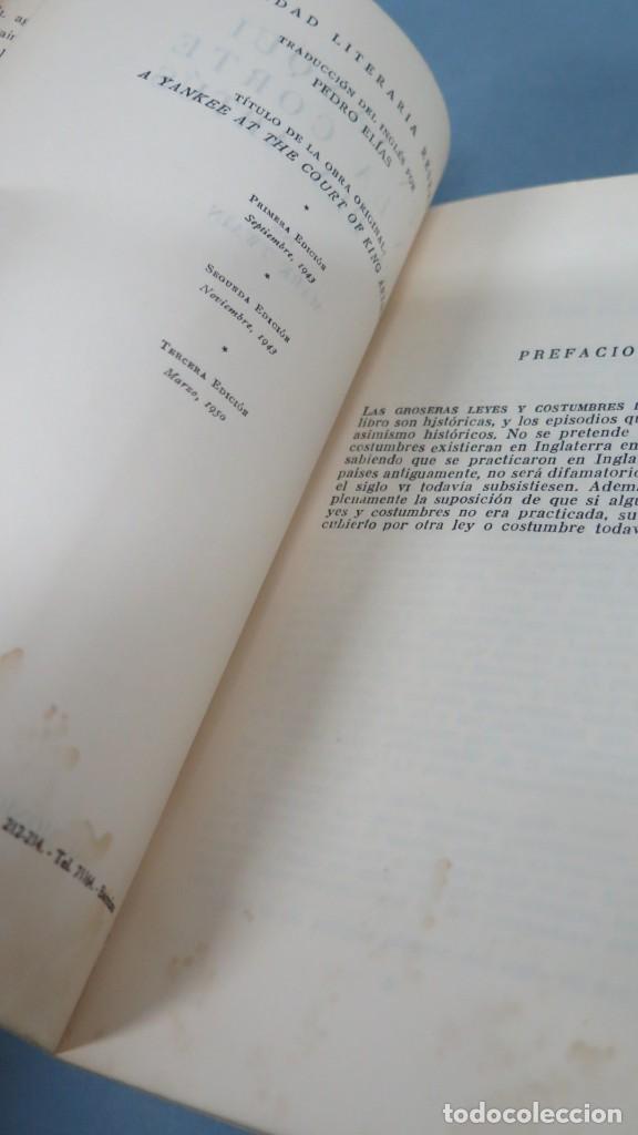 Libros de segunda mano: UN YANQUI EN LA CORTE DEL REY ART&Uacute;S. TWAIN - Foto 2