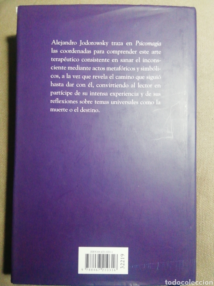 Libros de segunda mano: PSICOMAGIA. ALEJANDRO JODOROWSKY - Foto 2